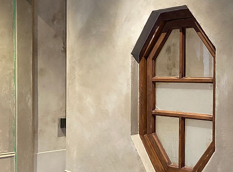 石灰灰泥完工效果